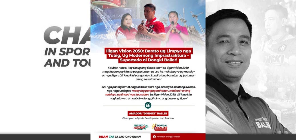 Councilor Dongki Baller Advocates for Clean Water and Modern Infrastructure in Iligan Vision 2050